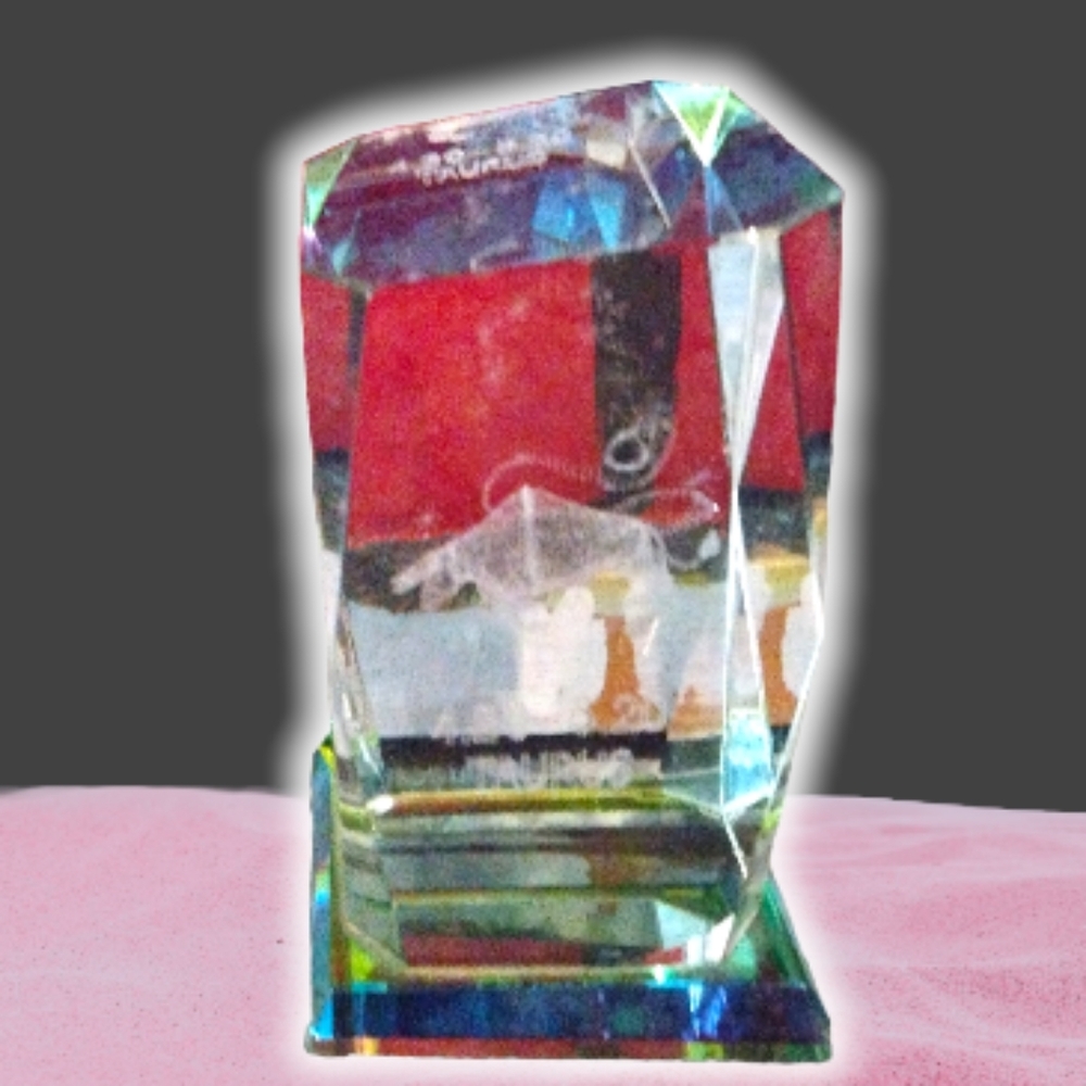 Decorative Zodiac Vintage Glass